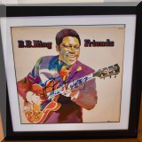 C32. Signed B.B. King album. 